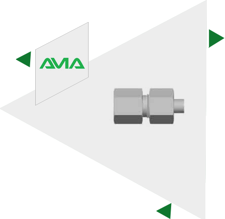 Straight Female Stud Fittings