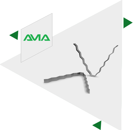 V Shaped Corrugated Flat Base Strip Refractory Anchors