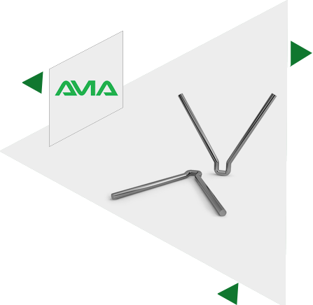 V Shaped H Base Refractory Anchors