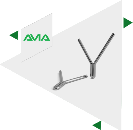 V Shaped Joined Base Refractory Anchors